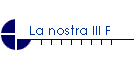 La nostra III F